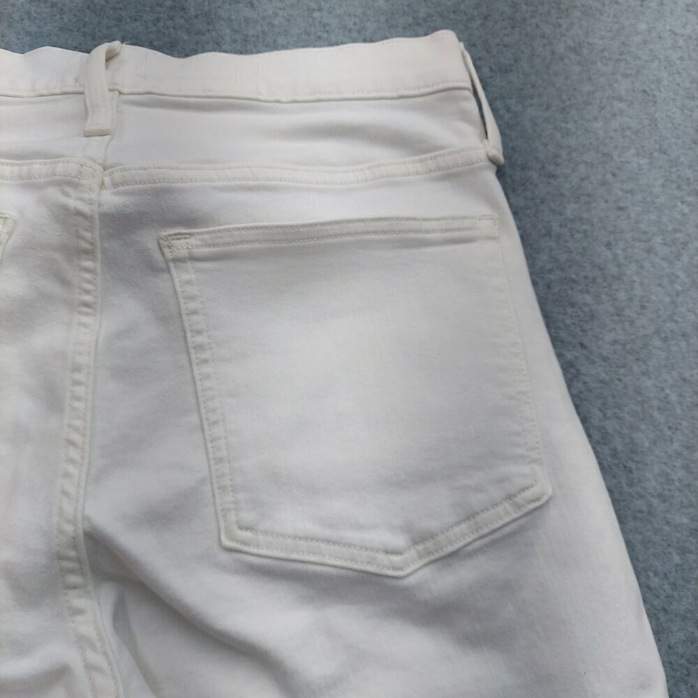 J. Crew 10" Vintage NWT Slim Straight Jean in White - Picture 7 of 16
